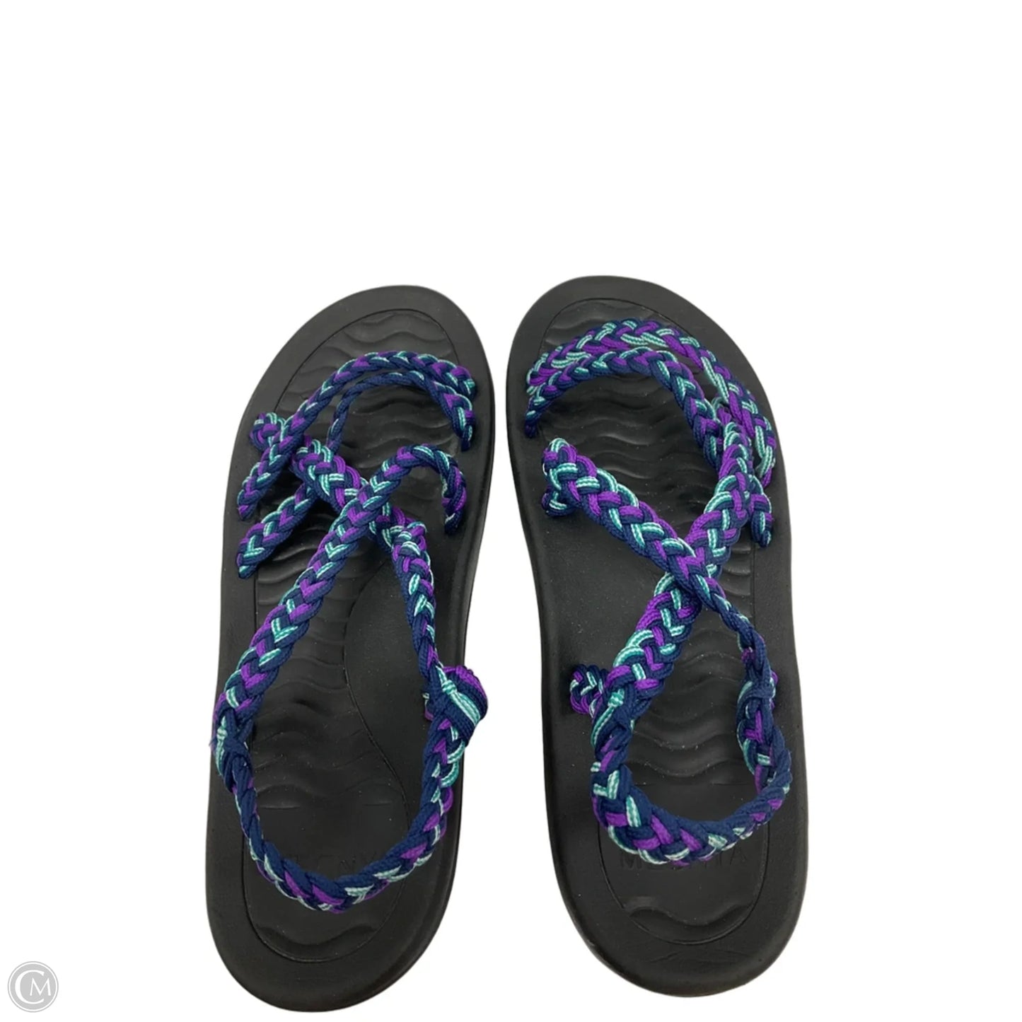 Sandals Flats By Cmc In Black, Size: 11