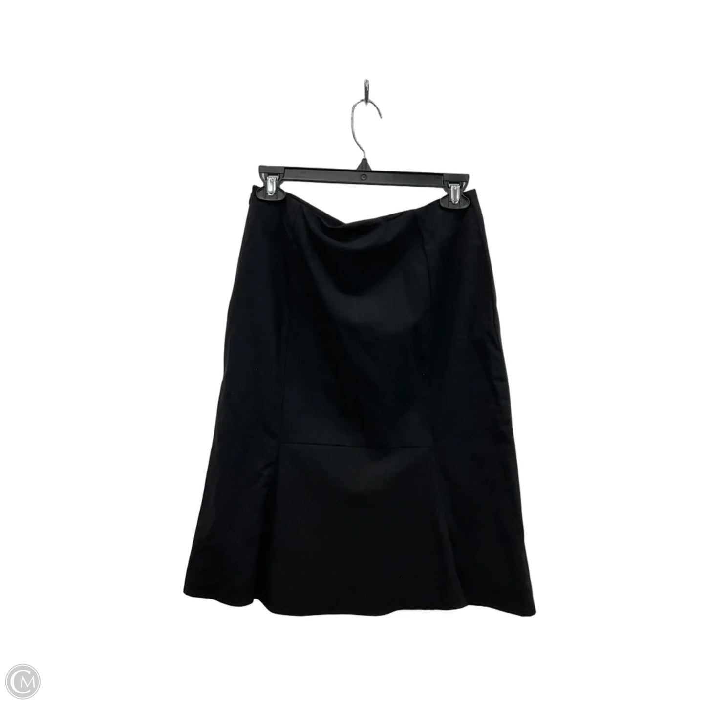 Skirt Midi By Banana Republic In Black, Size: 2