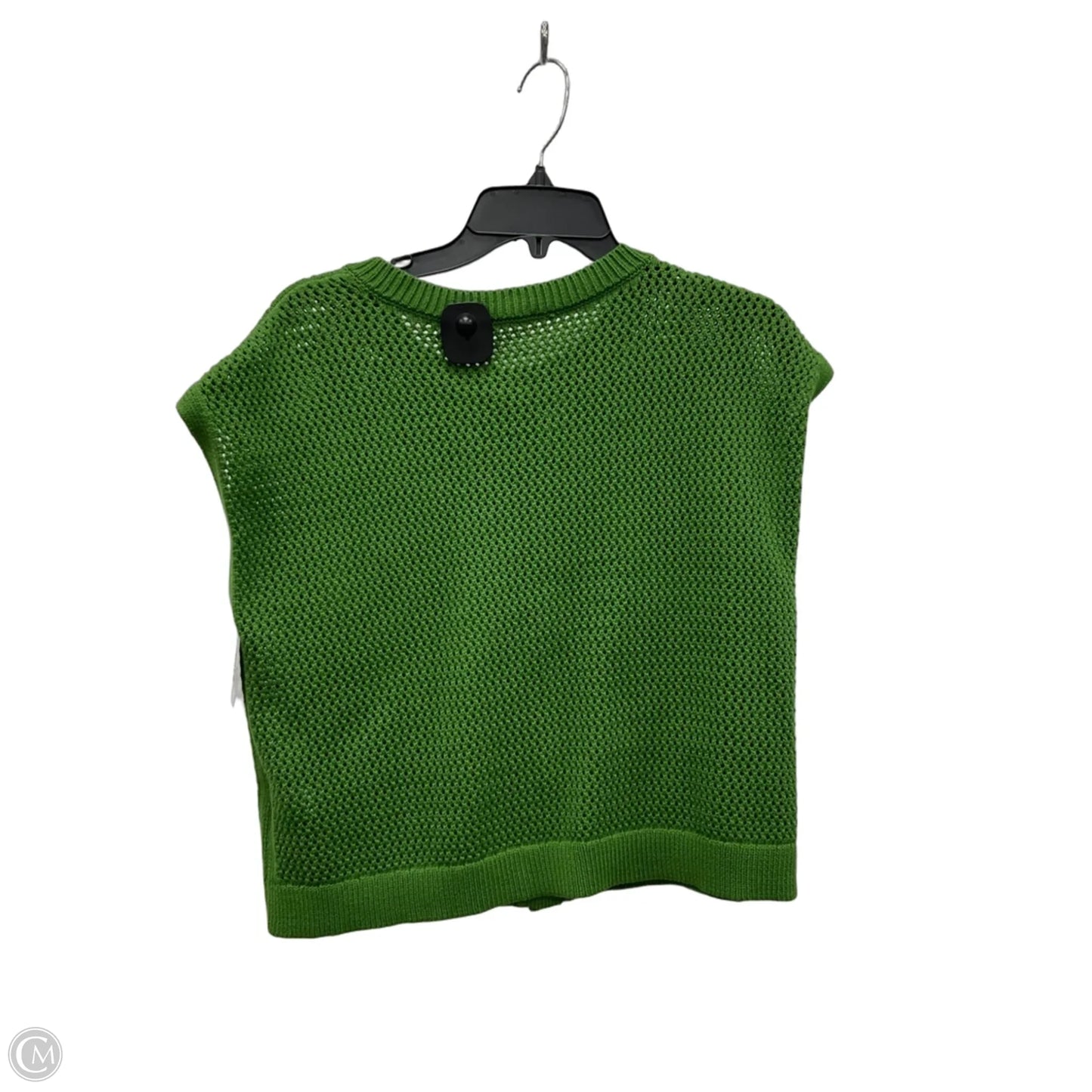Top Short Sleeve By Talbots In Green, Size: M