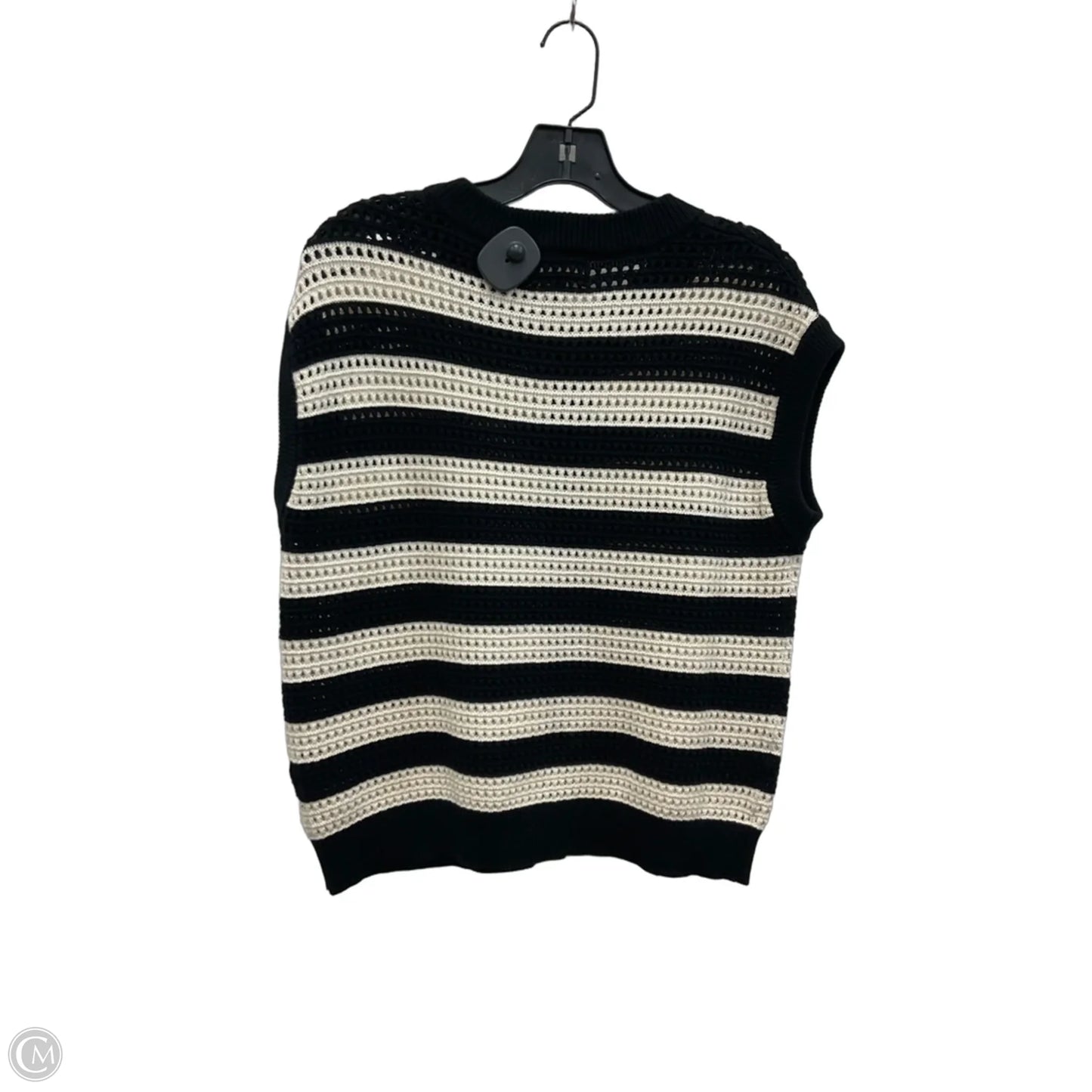 Top Short Sleeve By Universal Thread In Striped Pattern, Size: Xs