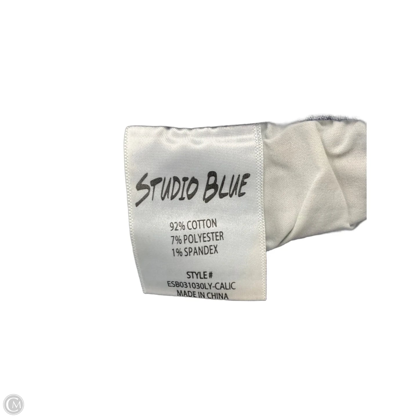 Skirt Midi By Studio Blue In Blue Denim, Size: 14