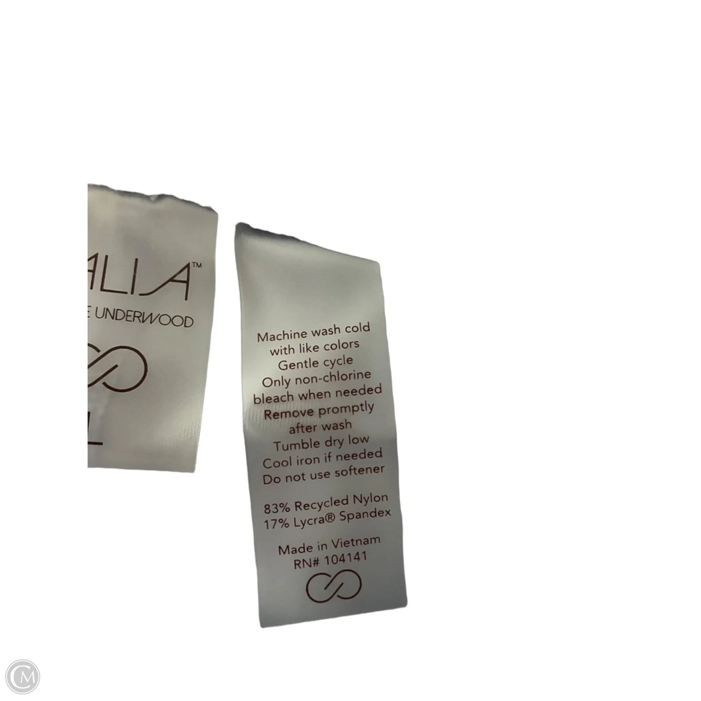 Athletic Leggings By Calia In Blue, Size: L
