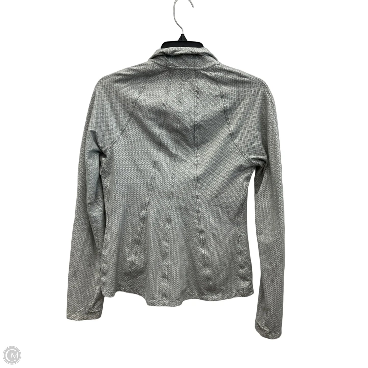 Athletic Jacket By Athleta In Grey, Size: M