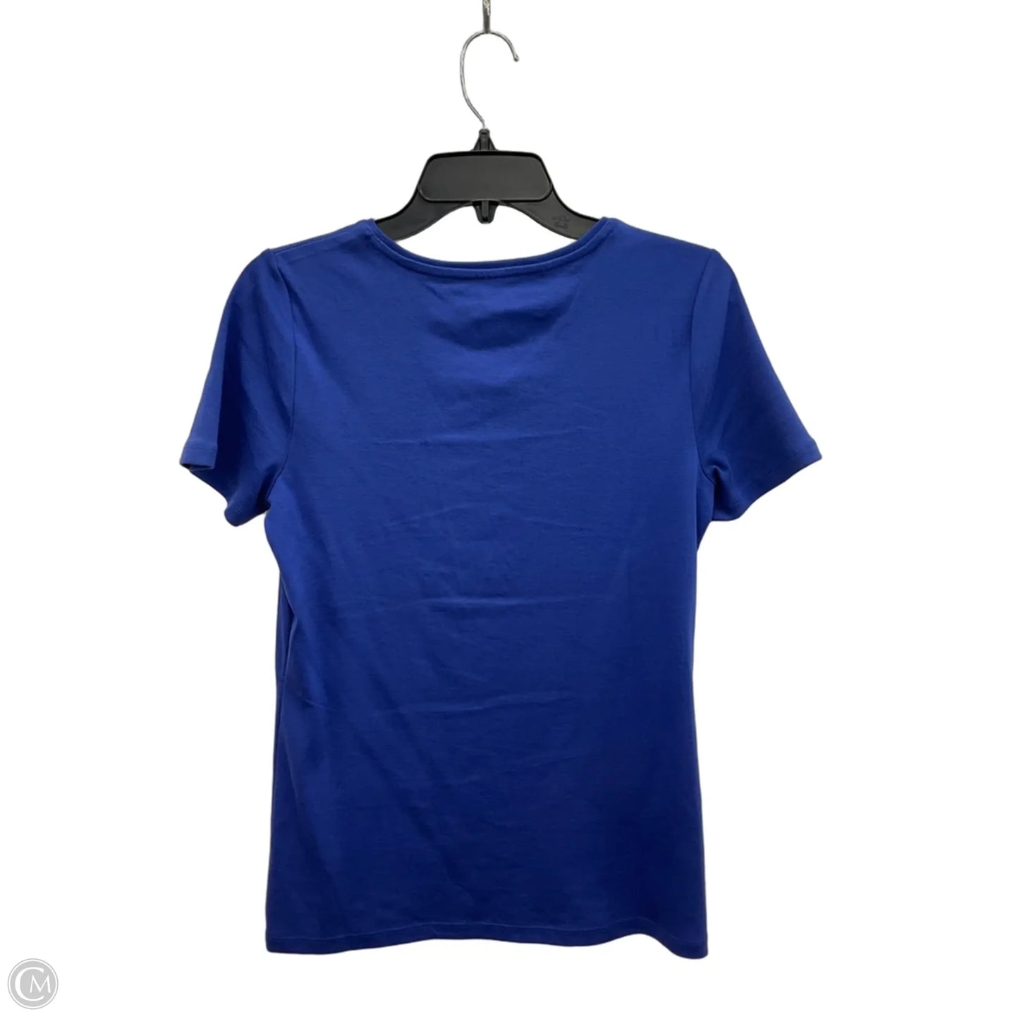 Top Short Sleeve By Talbots In Blue, Size: S