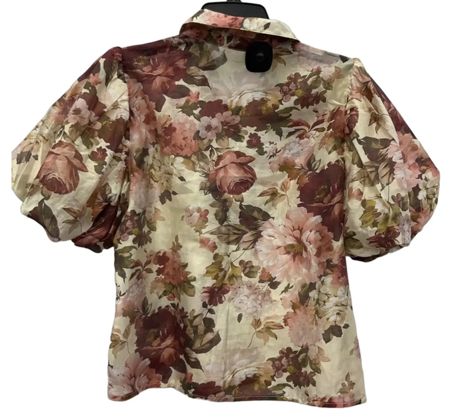 Top Short Sleeve By Bailey 44 In Floral Print, Size: S