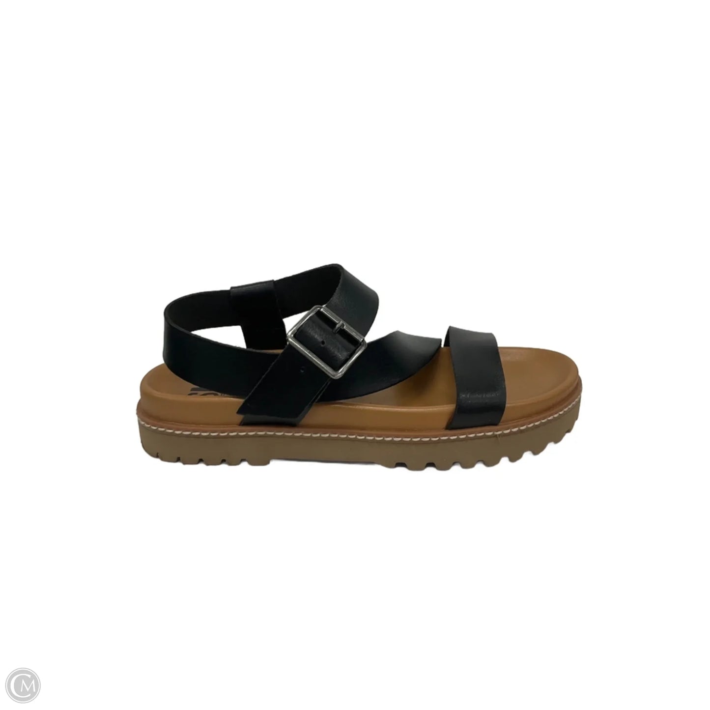 Sandals Flats By Cmf In Black, Size: 6