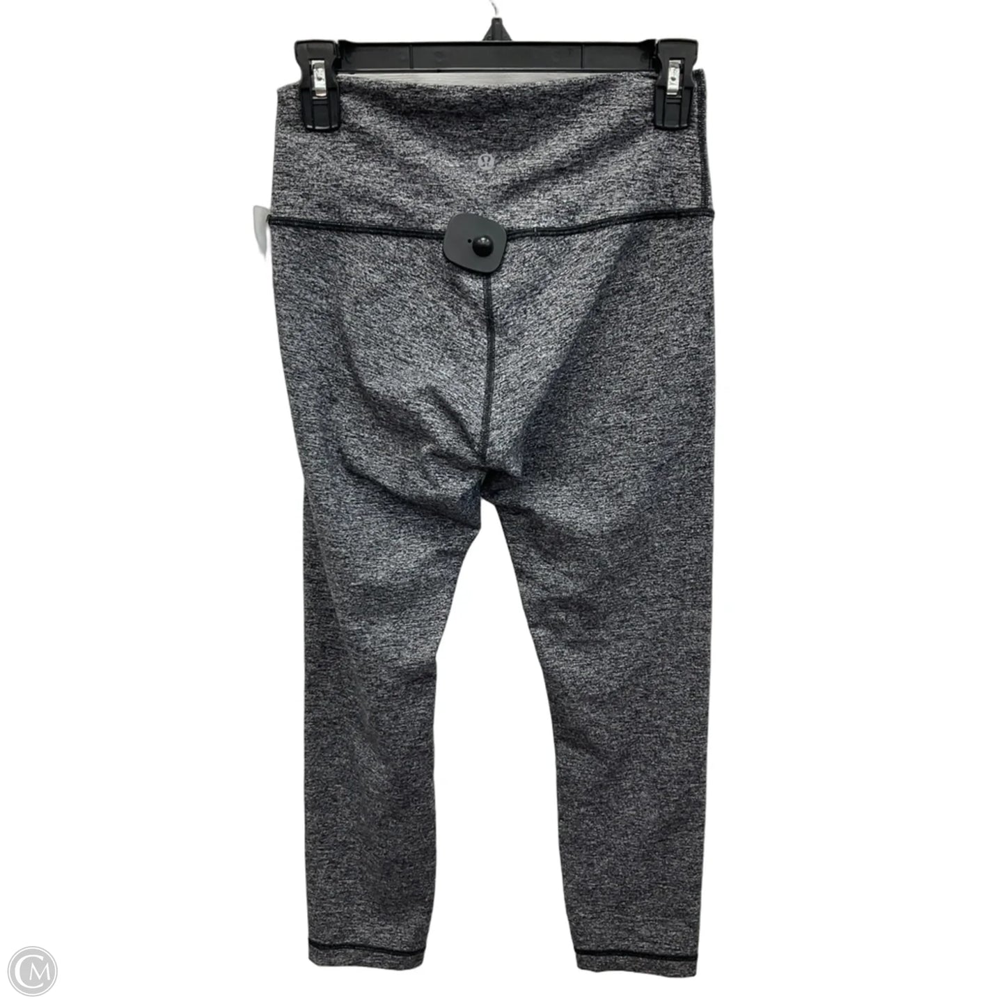 Athletic Leggings Capris By Lululemon In Grey, Size: 8