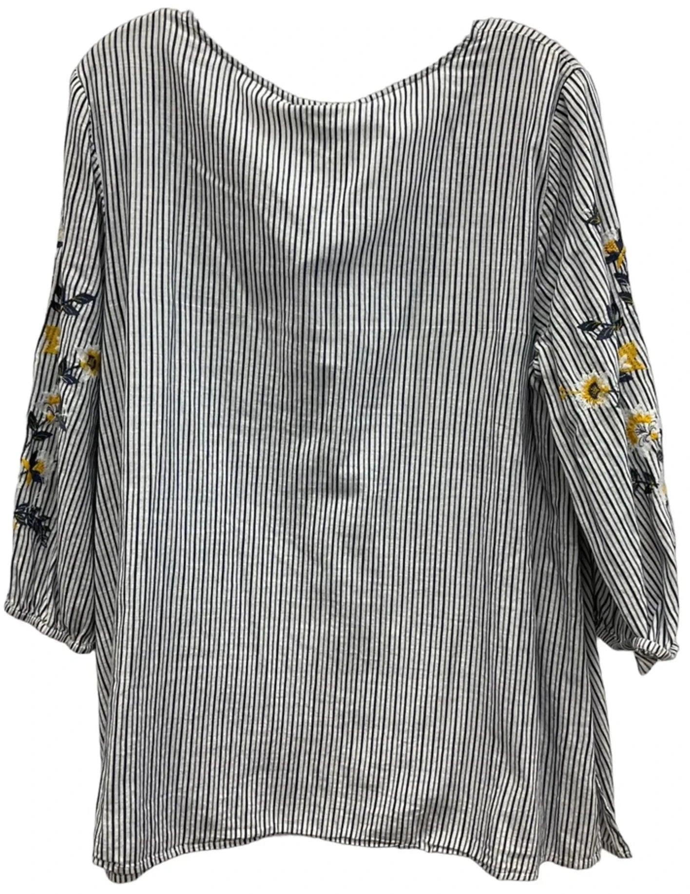 Top Long Sleeve By J. Jill In Grey, Size: Lp