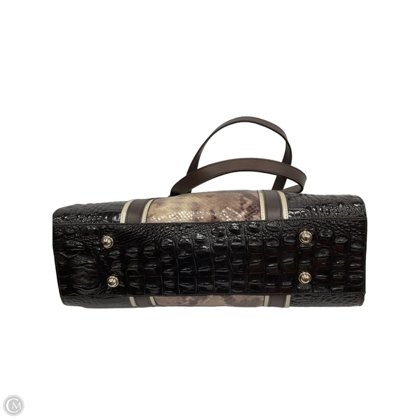 Handbag Designer By Brahmin, Size: Large