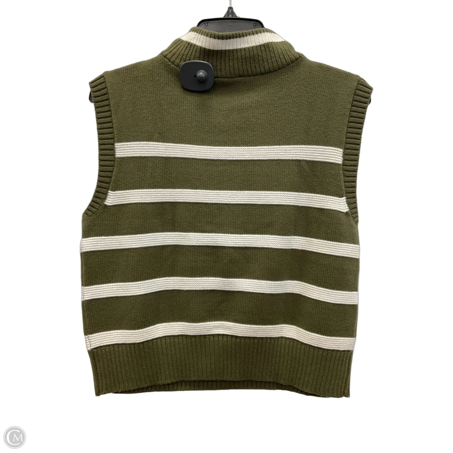 Vest Sweater By Talbots In Green, Size: Sp