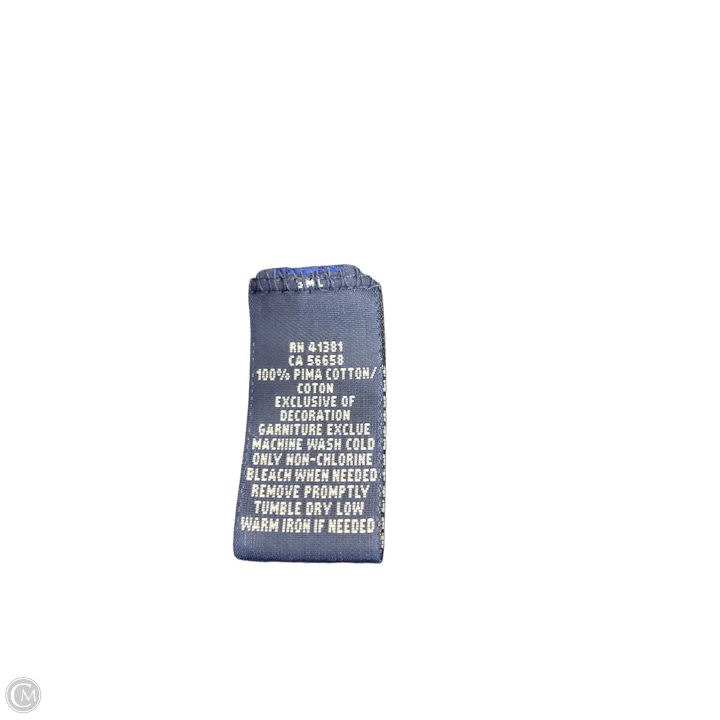 Dress Casual Maxi By Ralph Lauren In Navy, Size: L