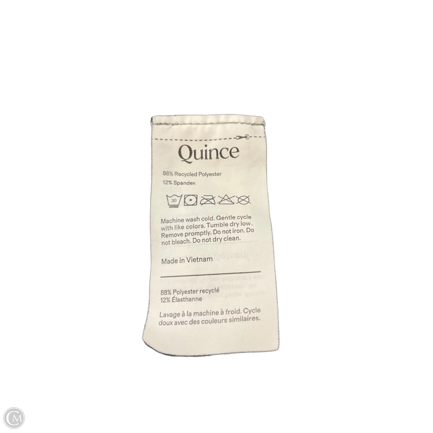 Athletic Jacket By Quince In Grey, Size: M