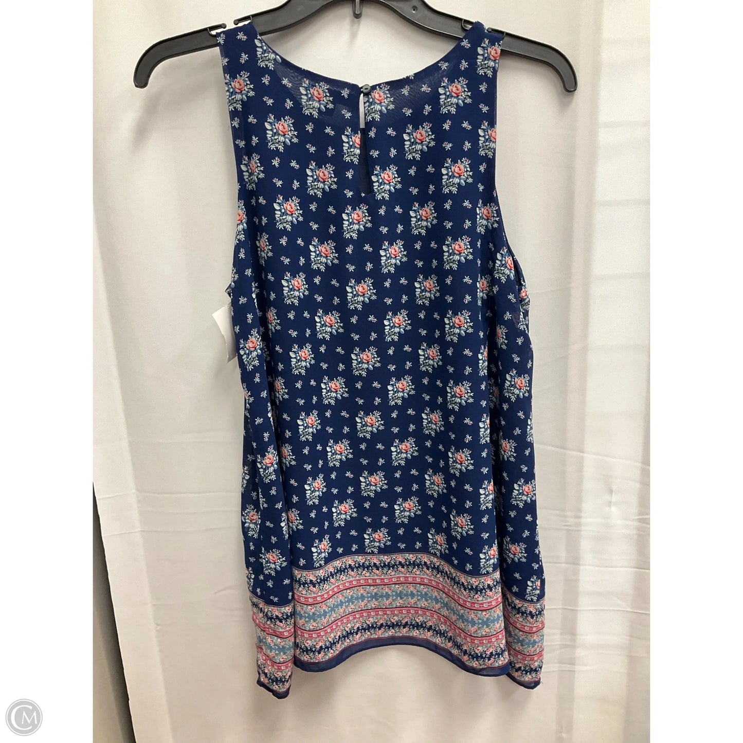 Top Sleeveless By Max Edition In Print, Size: S