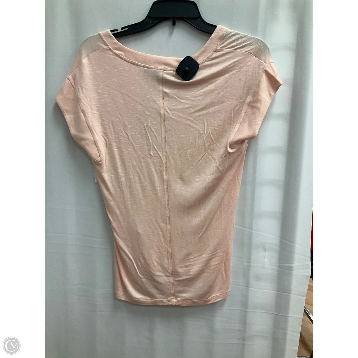 Top Short Sleeve Basic By White House Black Market In Pink, Size: Xxs