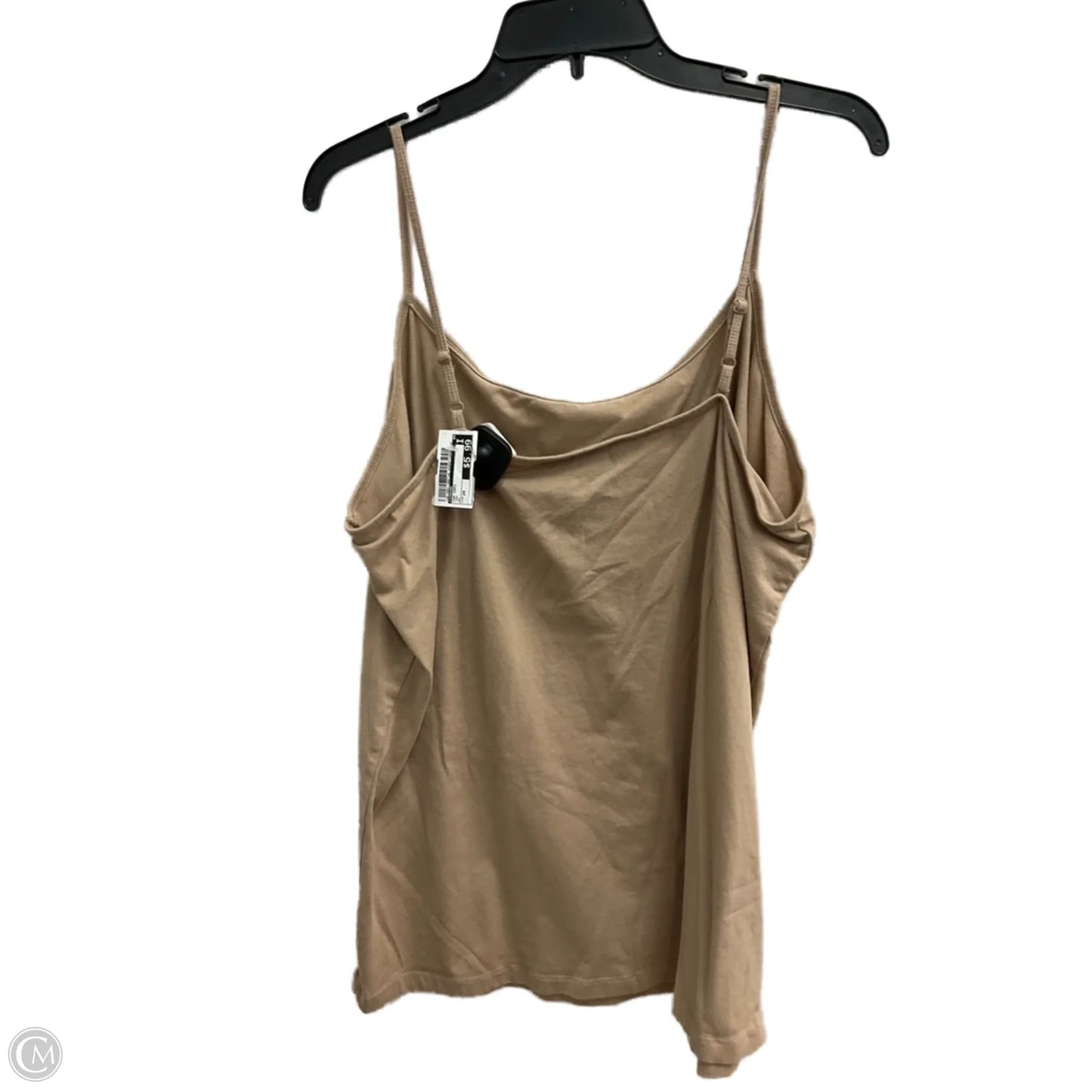Top Cami By Sonoma In Tan, Size: 2x