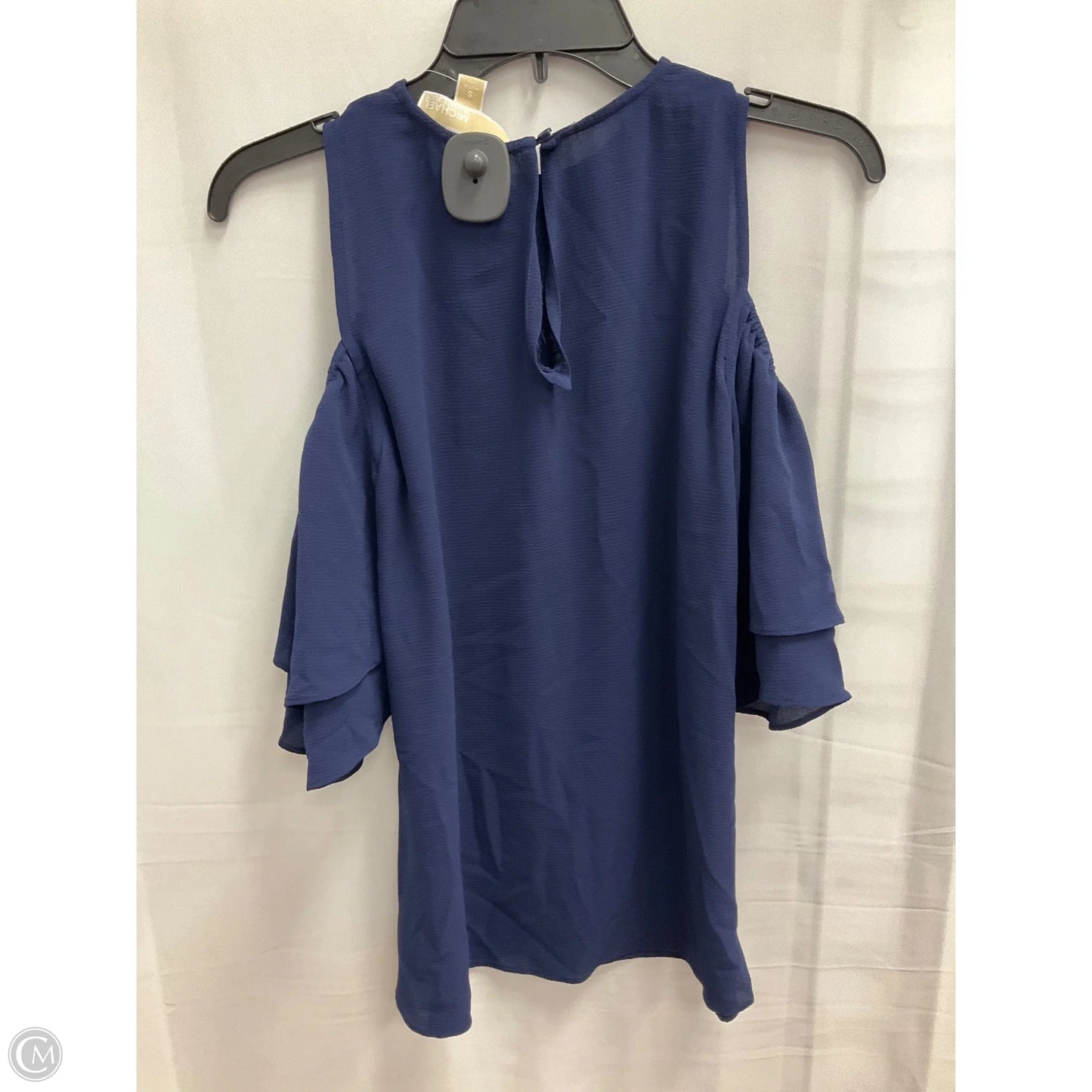 Top Short Sleeve By Michael By Michael Kors In Blue, Size: S