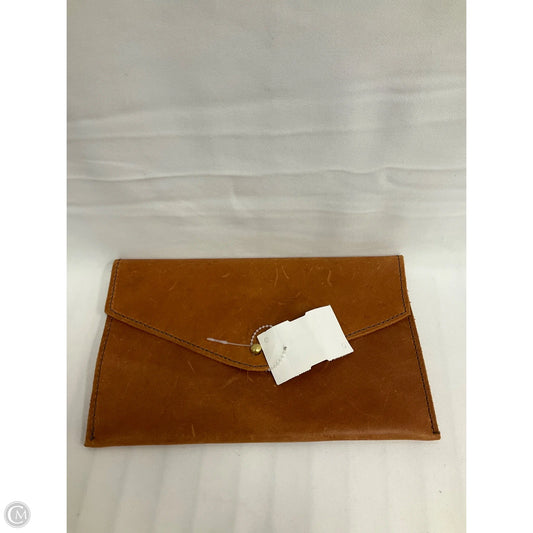 Wallet Leather By Cmc, Size: Medium