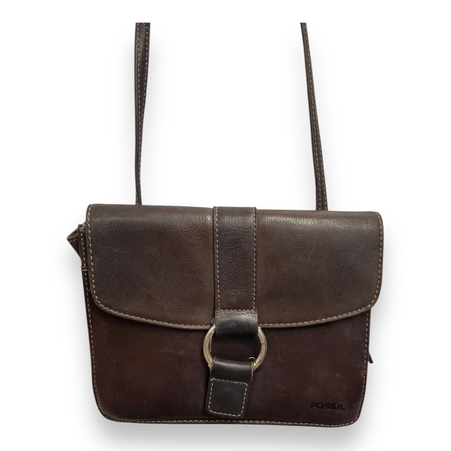 Crossbody Leather By Fossil  Size: Small