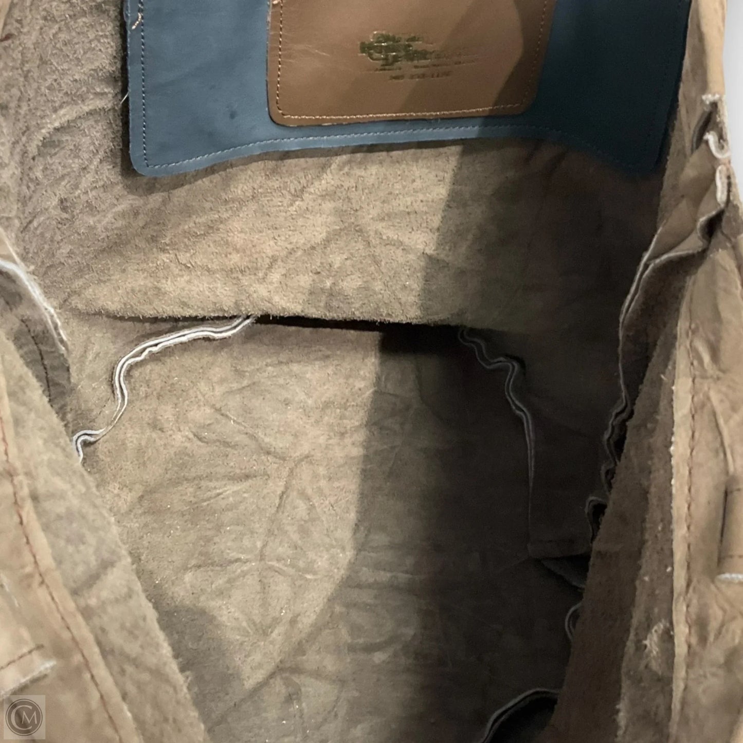 Tote Leather By Cmc, Size: Medium