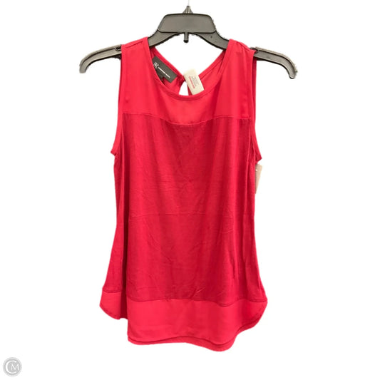 Top Sleeveless Basic By Inc In Red, Size: S