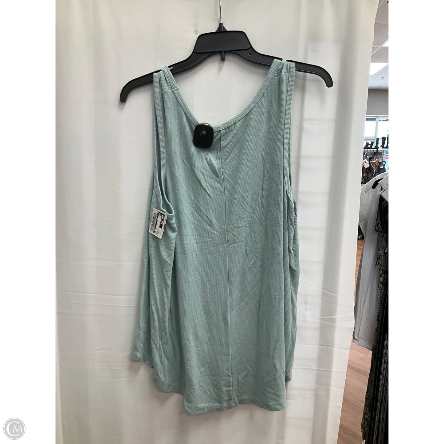 Tank Top By Cmc In Teal, Size: 1x