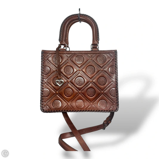 Crossbody Leather By Brighton, Size: Medium