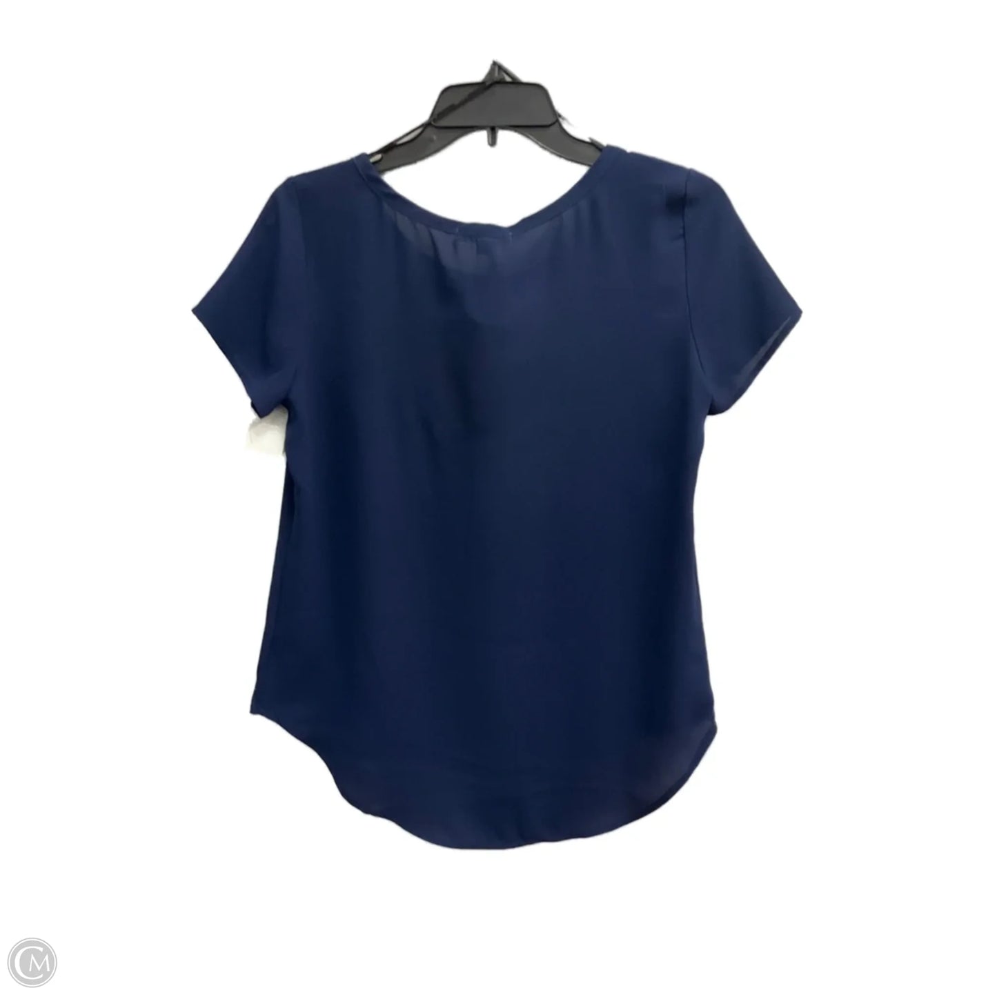 Top Short Sleeve Basic By Pleione In Navy, Size: Xs