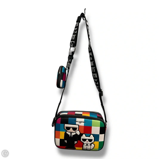 Crossbody Designer By Karl Lagerfeld, Size: Small