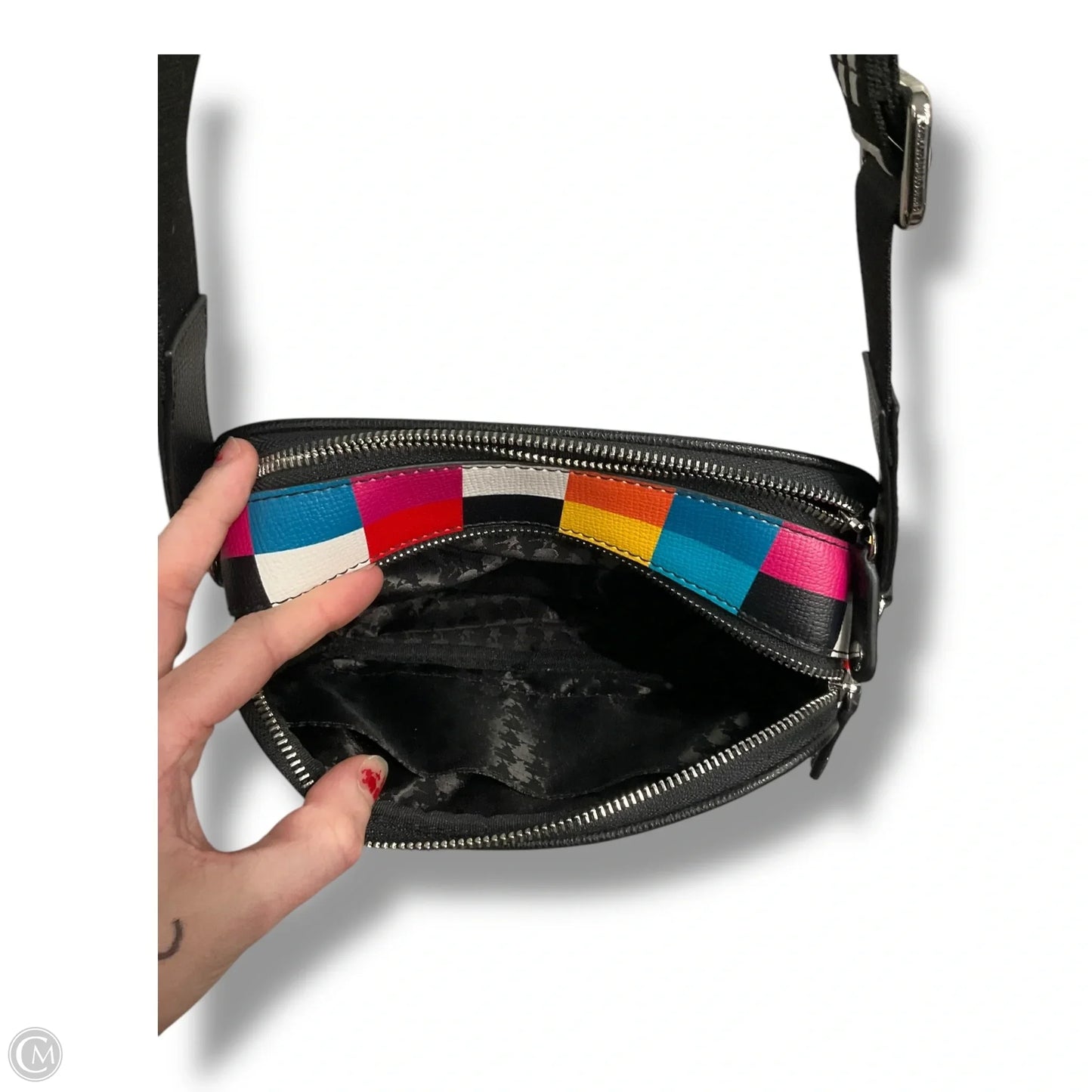 Crossbody Designer By Karl Lagerfeld, Size: Small