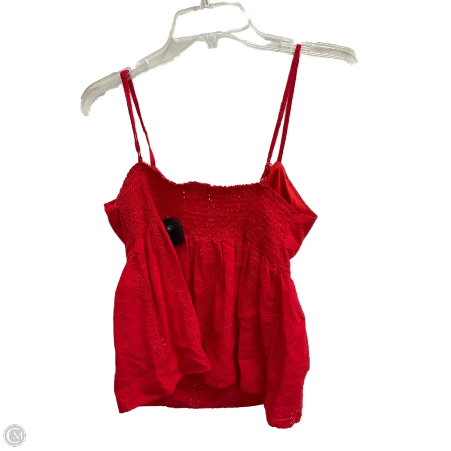 Top Sleeveless By Ambiance Apparel In Red, Size: L