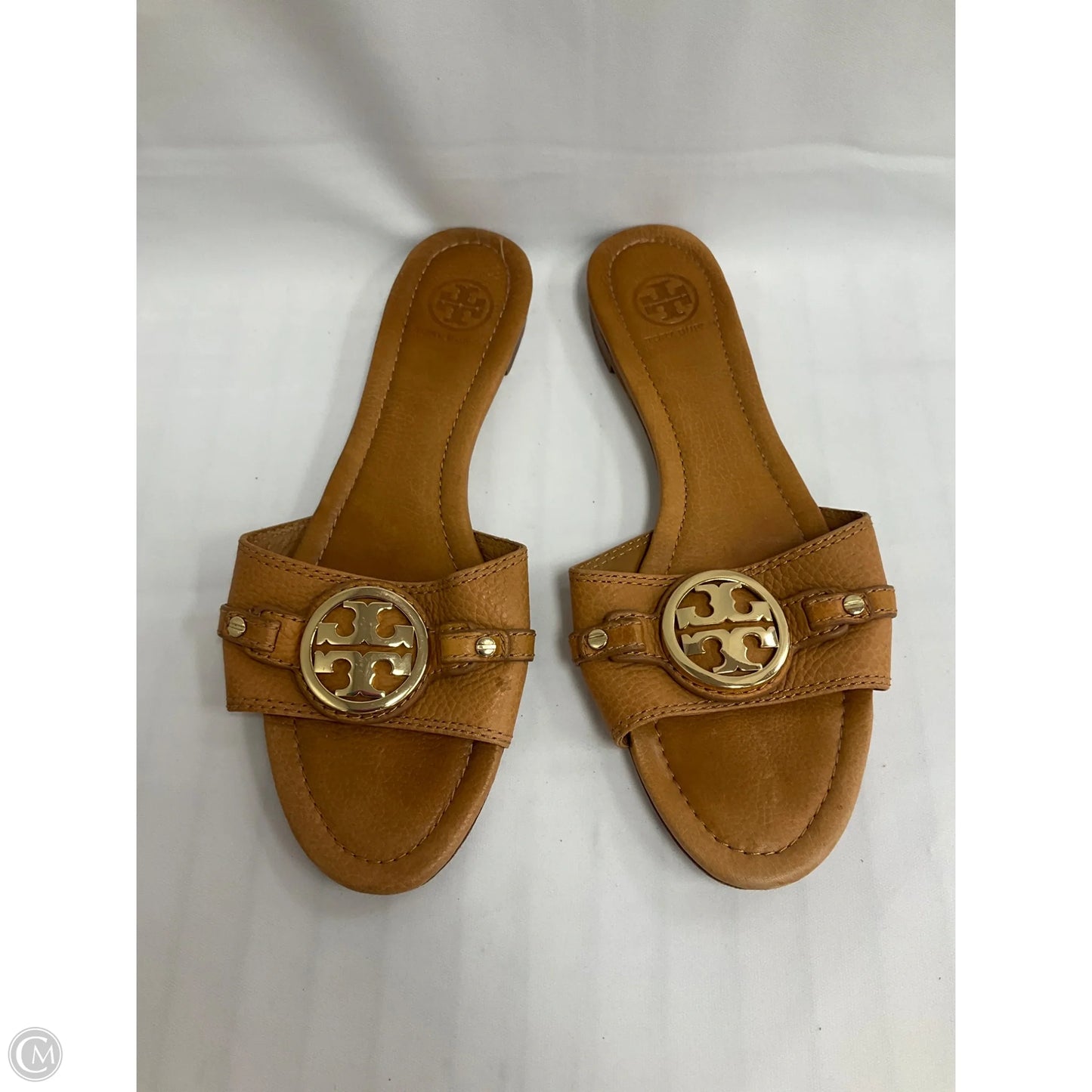 Shoes Designer By Tory Burch In Brown, Size: 9