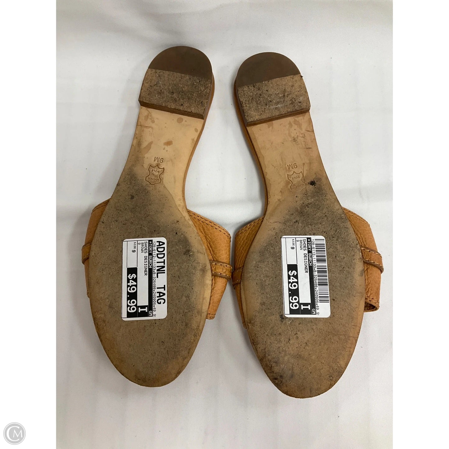 Shoes Designer By Tory Burch In Brown, Size: 9