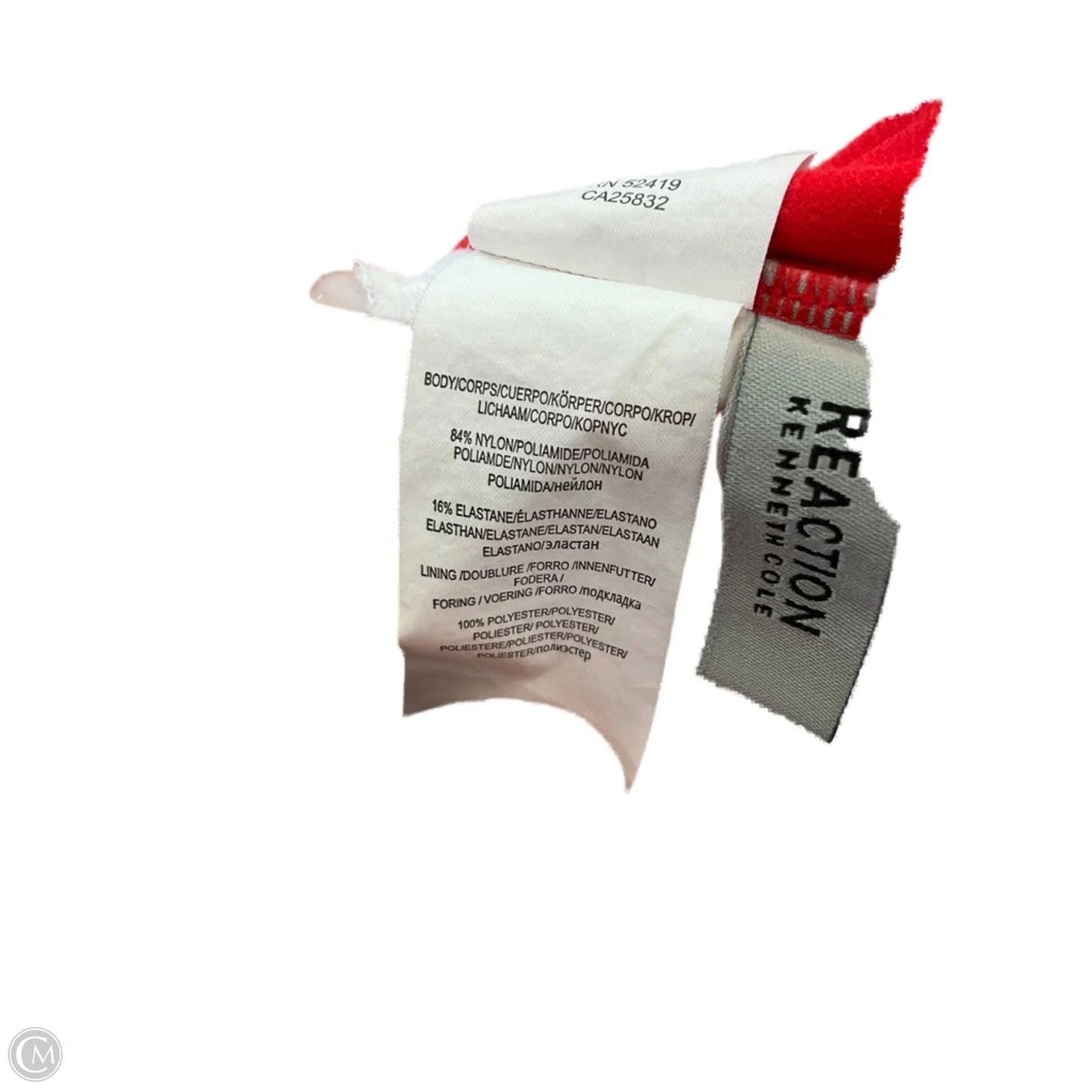 Swimsuit 2pc By Kenneth Cole Reaction In Red, Size: M