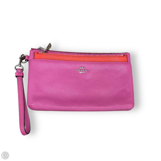 Wristlet Designer By Coach, Size: Large