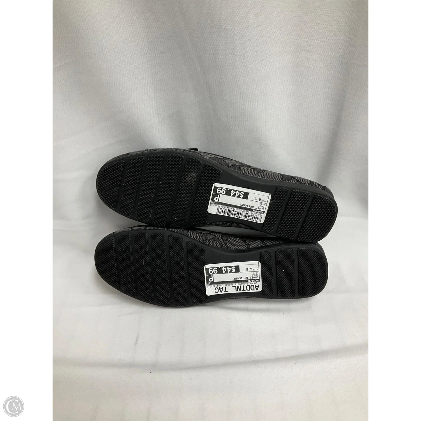 Shoes Designer By Coach In Grey, Size: 6.5