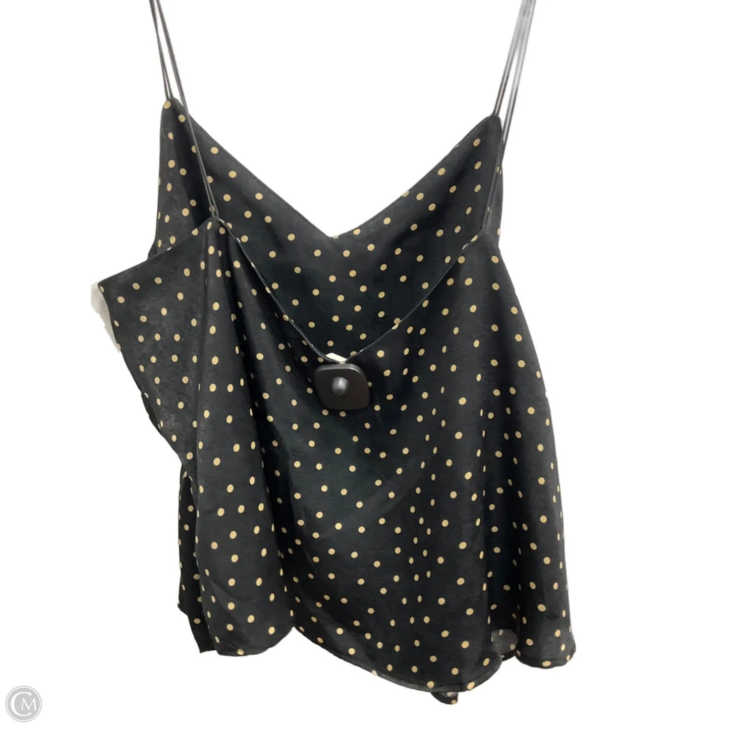 Blouse Sleeveless By Cmc In Polkadot Pattern, Size: L