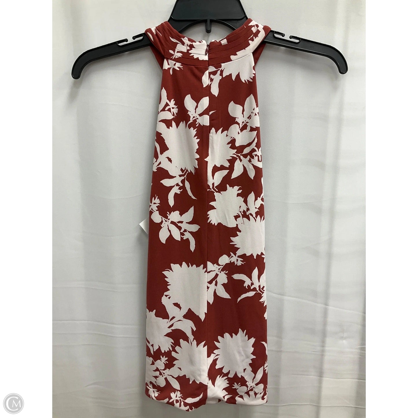 Top Sleeveless By White House Black Market In Floral Print, Size: Xs