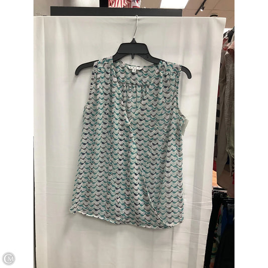 Blouse Sleeveless By Cabi In Animal Print, Size: Xs