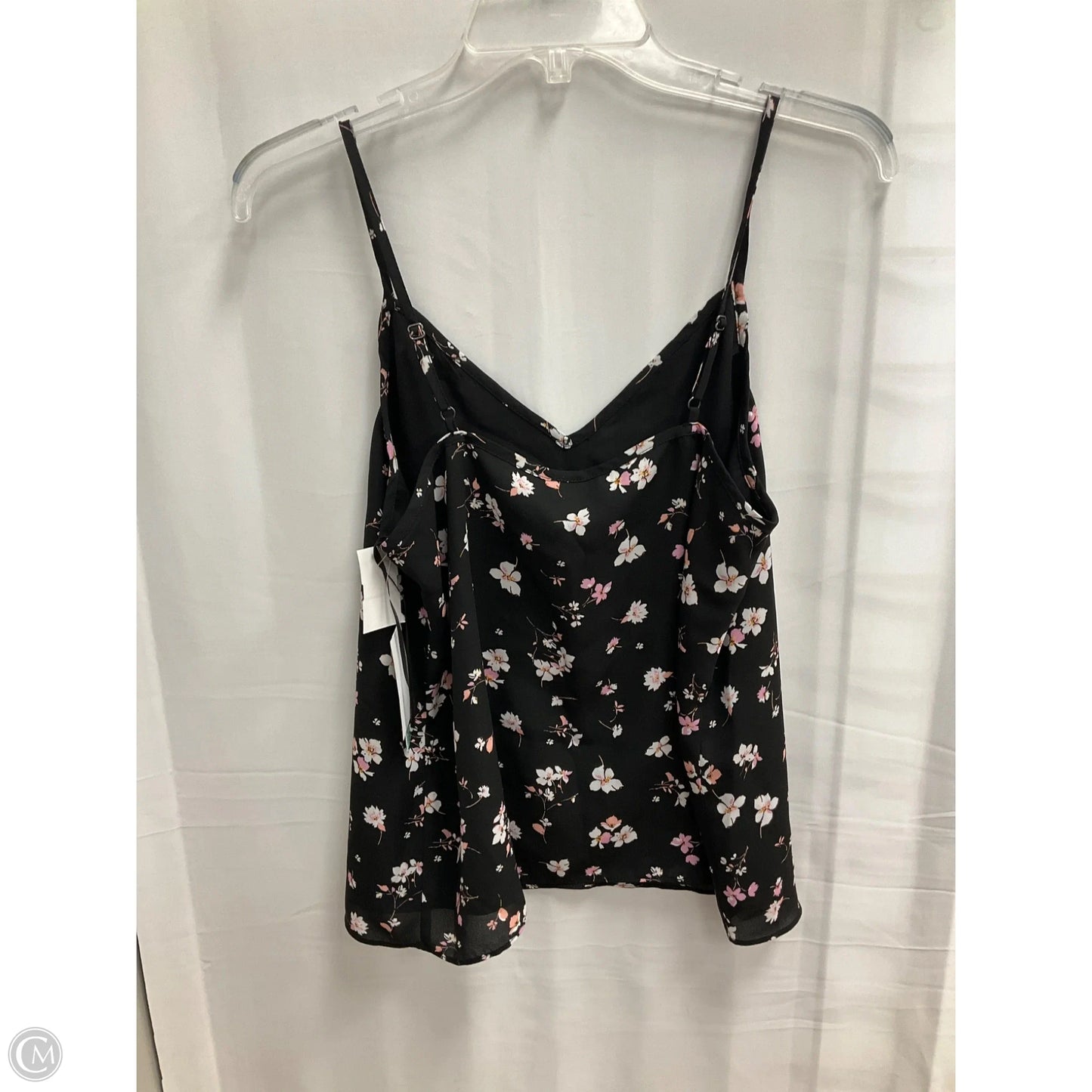 Top Sleeveless By Abound In Floral Print, Size: S