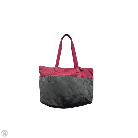 Tote Designer By Coach, Size: Large