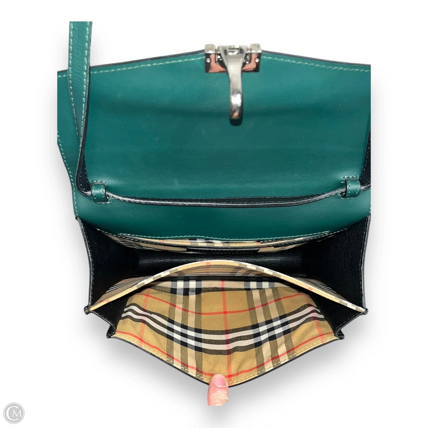 Handbag Luxury Designer By Burberry, Size: Medium