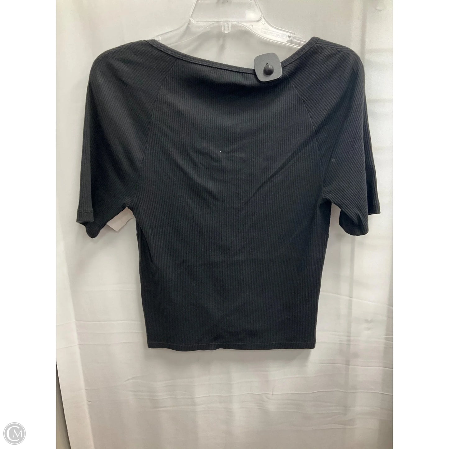 Top Short Sleeve By J. Crew In Black, Size: M