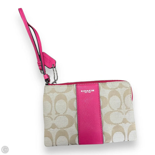 Wristlet Designer By Coach, Size: Small