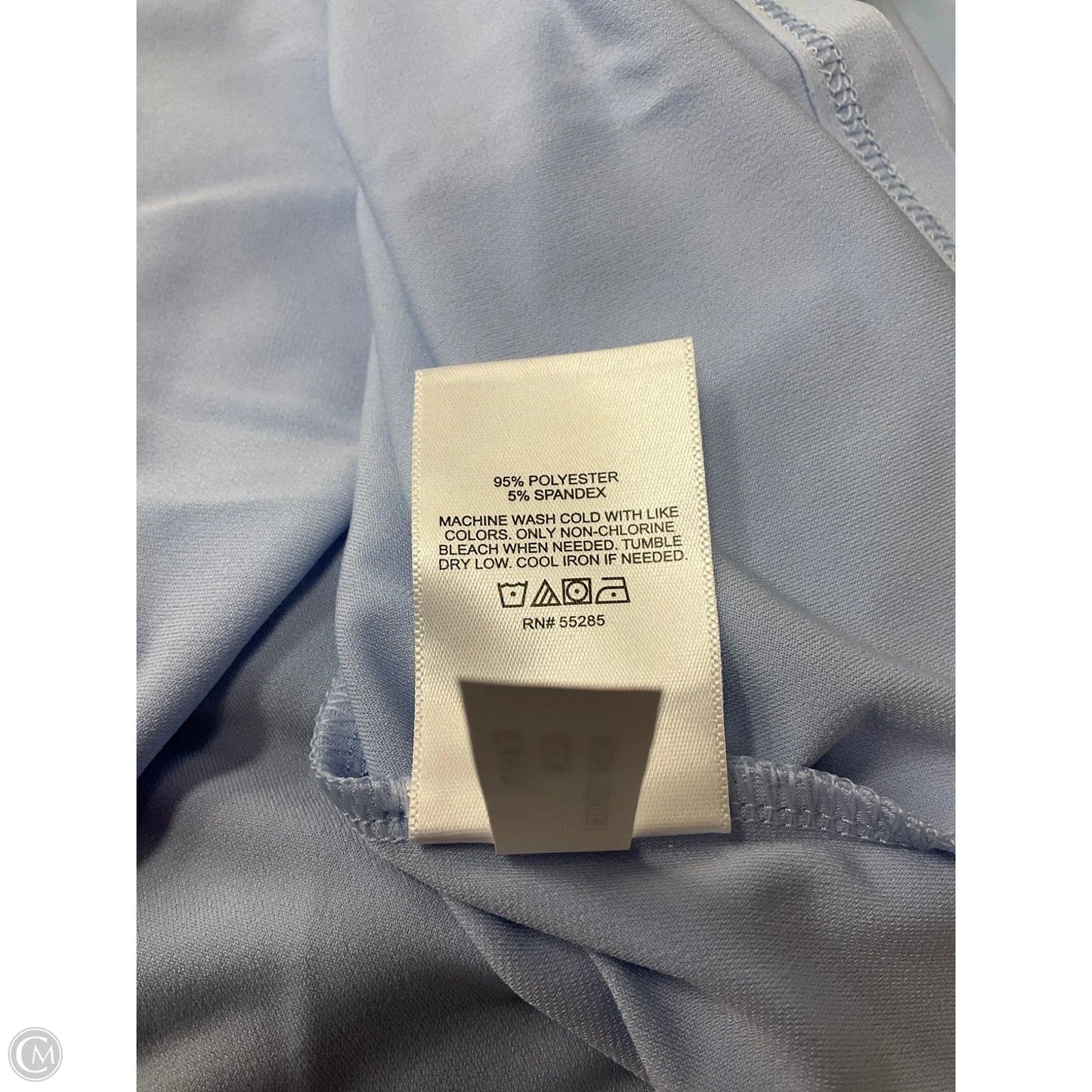 Top Sleeveless By Express In Blue, Size: M