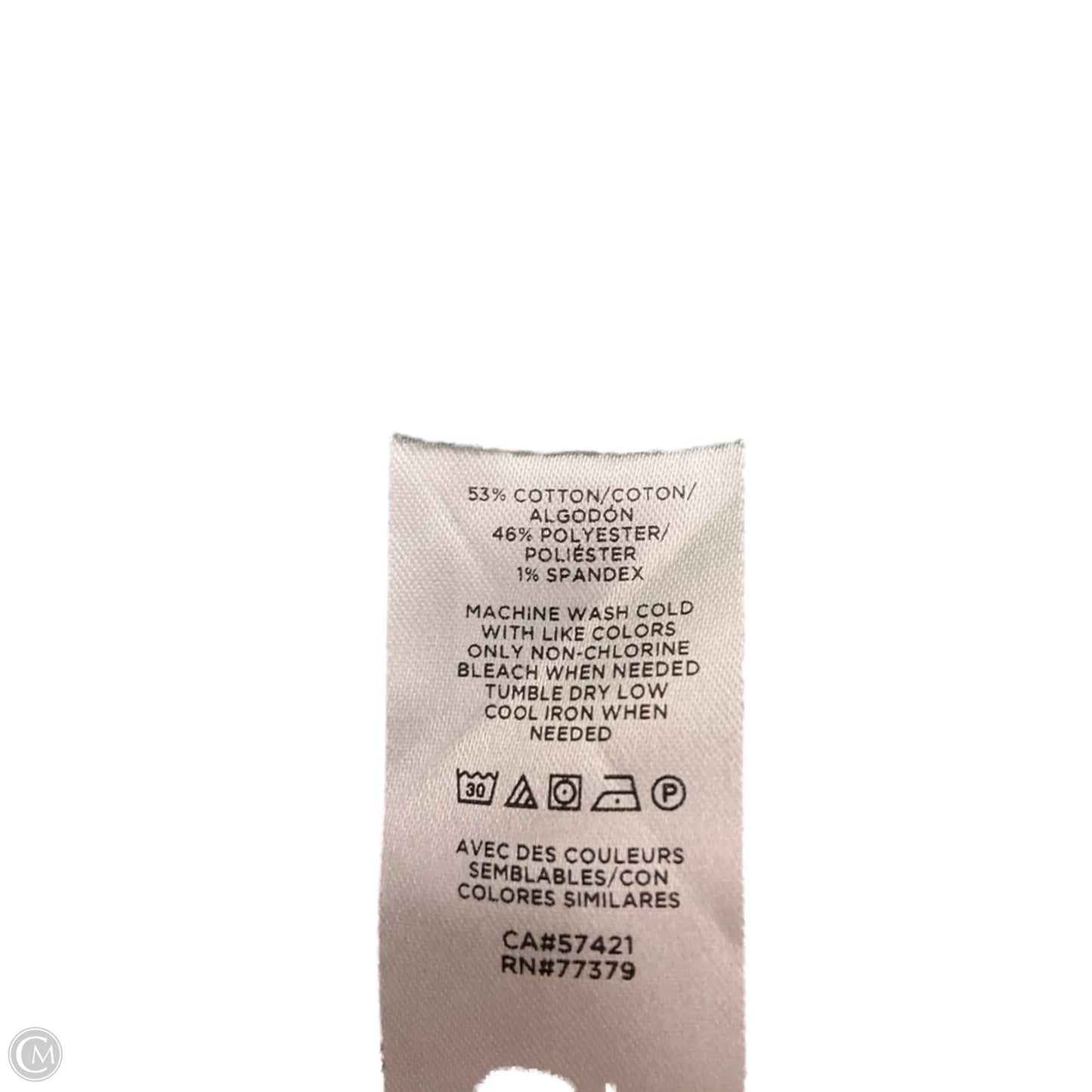 Top Short Sleeve By Ann Taylor In Floral Print, Size: Xs