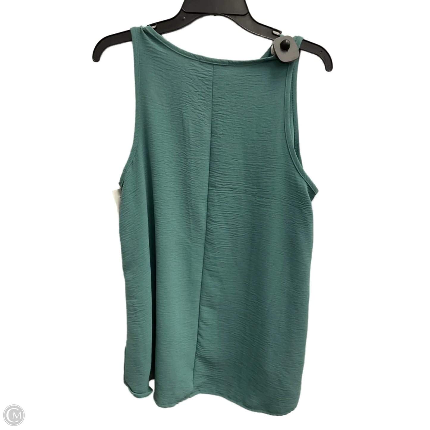 Top Sleeveless By Tres Bien In Teal, Size: S