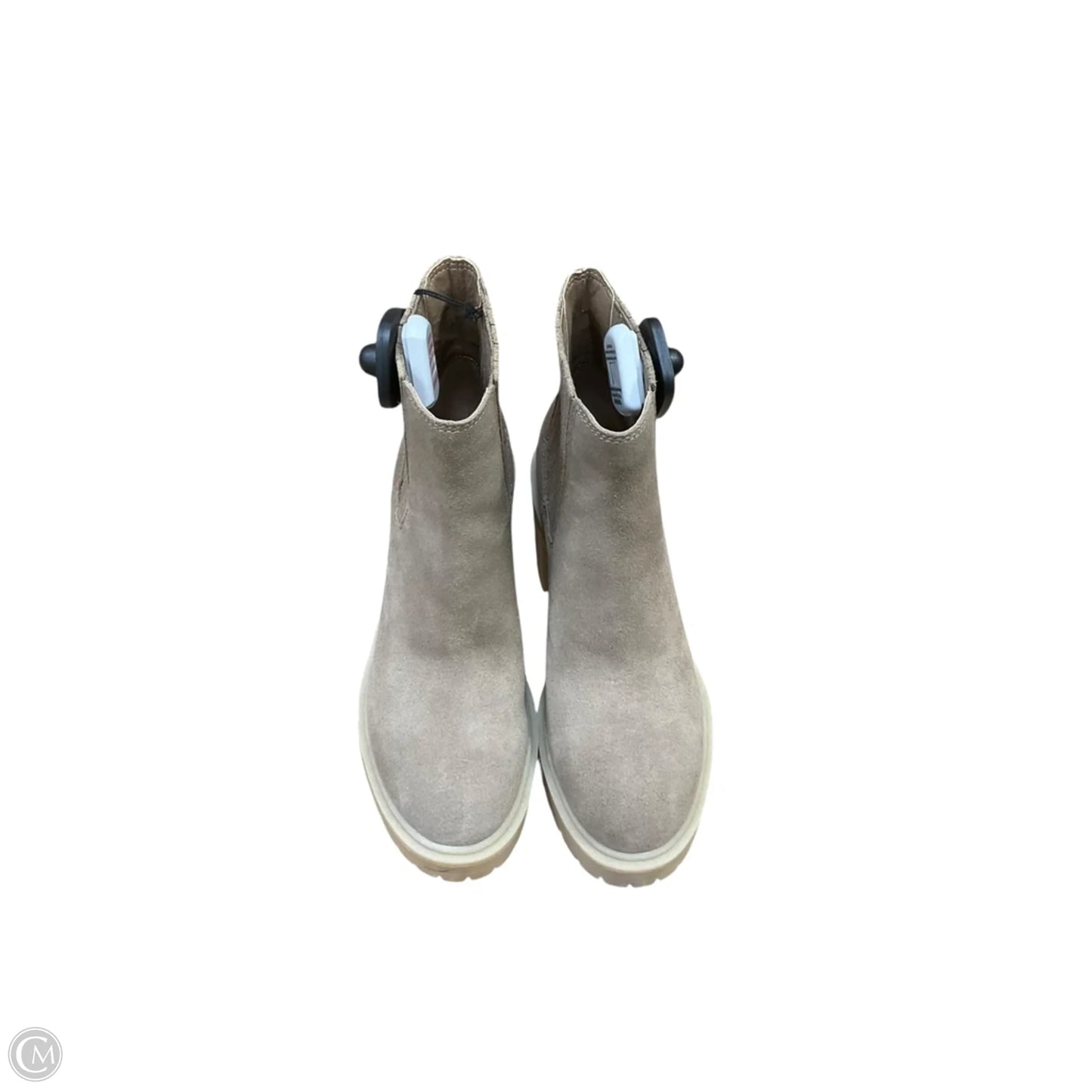 Boots Ankle Heels By Dolce Vita In Beige, Size: 6