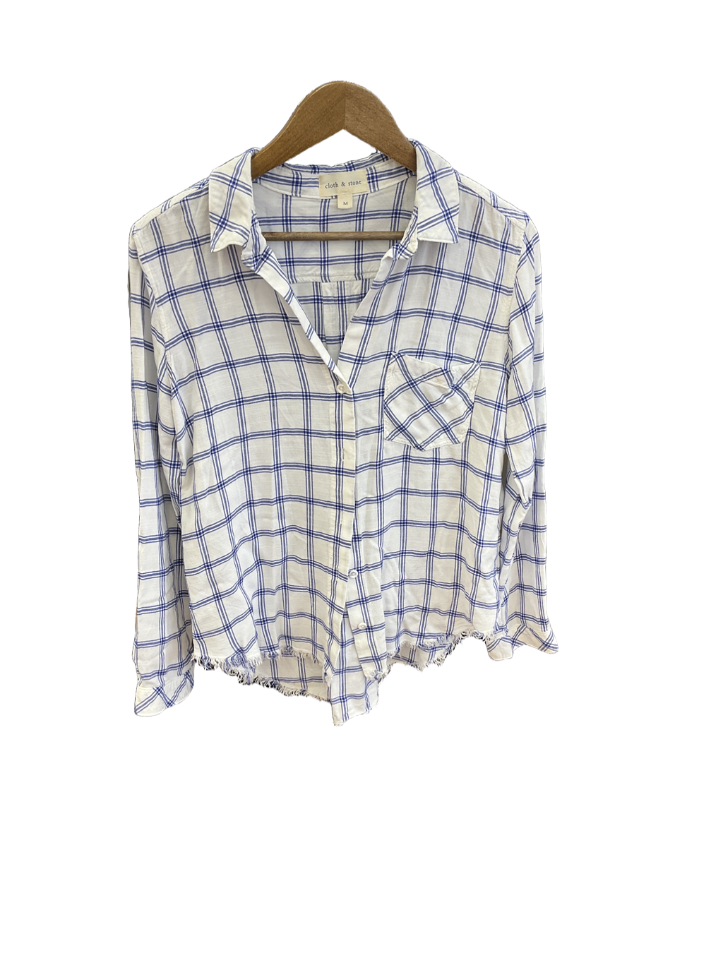 Blouse Long Sleeve By Cloth & Stone Size: M