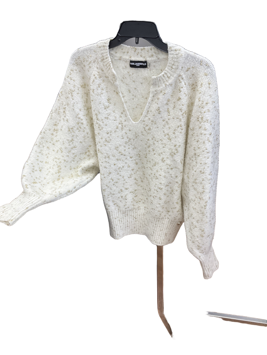 Sweater Designer By Karl Lagerfeld Size: Xl