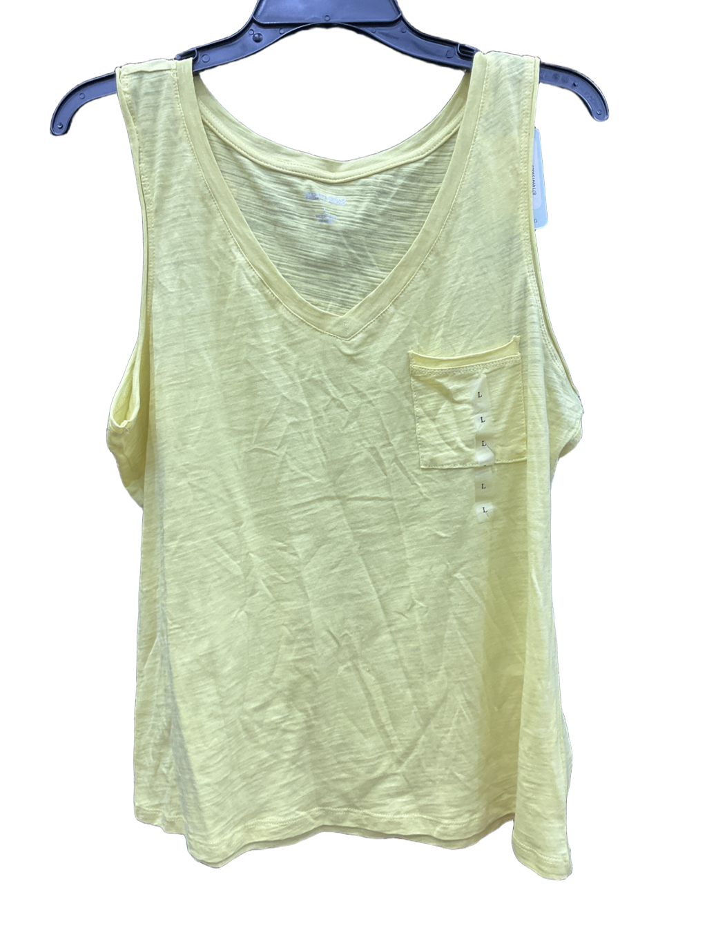 Top Sleeveless By Dept 222 Size: L